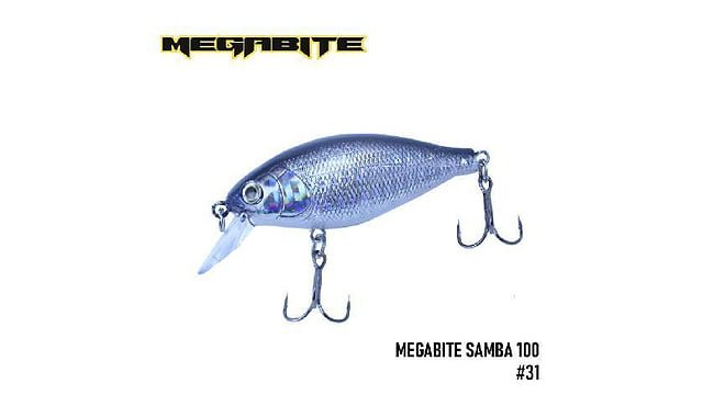 Воблер Megabite Samba 100 SP 60мм, 14,8г, 1м - фото 2