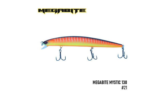 Воблер Megabite Mystic 130 SP 130мм, 18,4г, 0,5м - фото 2