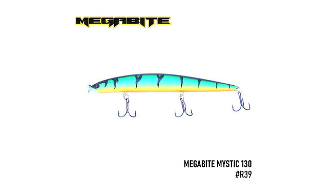 Воблер Megabite Mystic 130 SP 130мм, 18,4г, 0,5м - фото 1