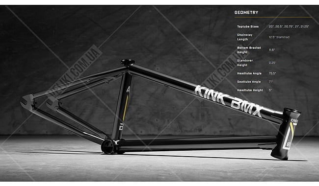 Рама Kink BMX Crosscut - дополнительное фото 2