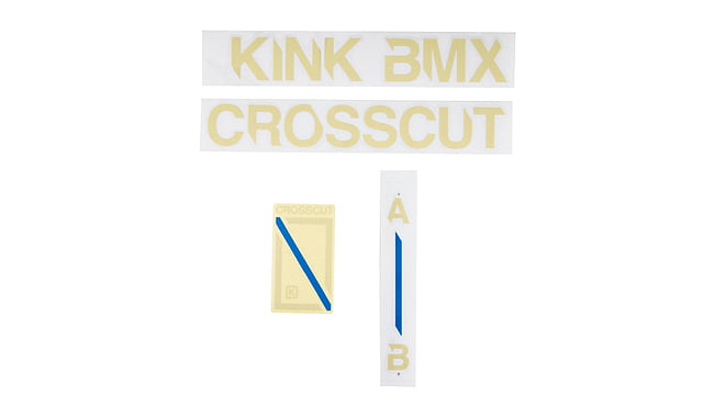 Защитные наклейки KINK BMX Crosscut Decal Kit - фото 1