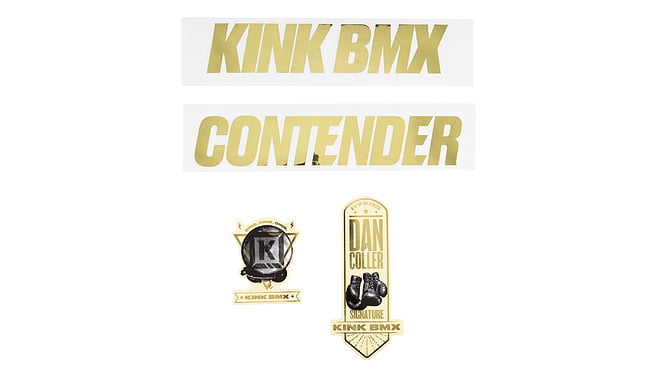 Защитные наклейки KINK BMX Contender Decal Kit - фото 1