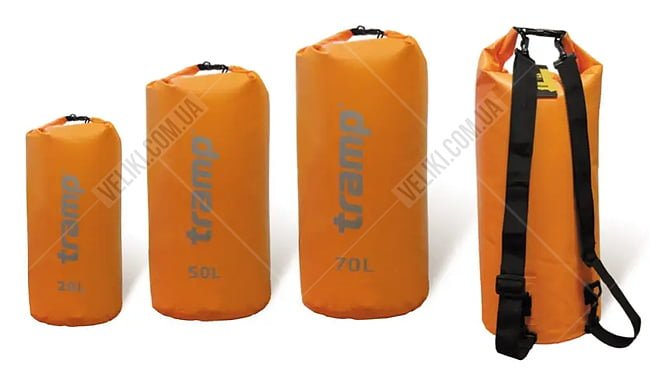 Гермомешок Tramp PVC TRA-069 70 л - дополнительное фото 2