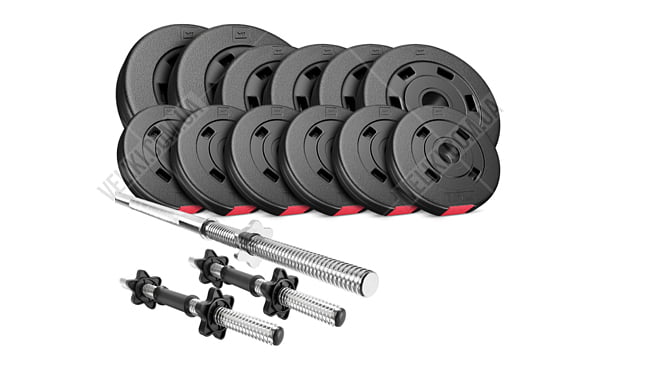 Набор Hop-Sport Premium 38 кг + скамья HS-2040 HB - дополнительное фото 2