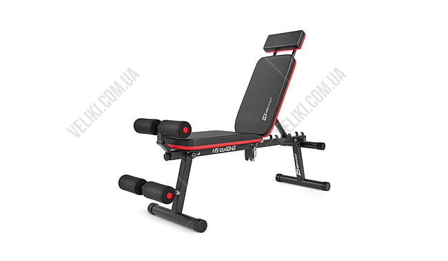 Набор Hop-Sport Premium 38 кг + скамья HS-2040 HB - дополнительное фото 3
