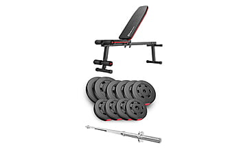 Набір Hop-Sport Premium 59 кг + лава HS-1010 PRO