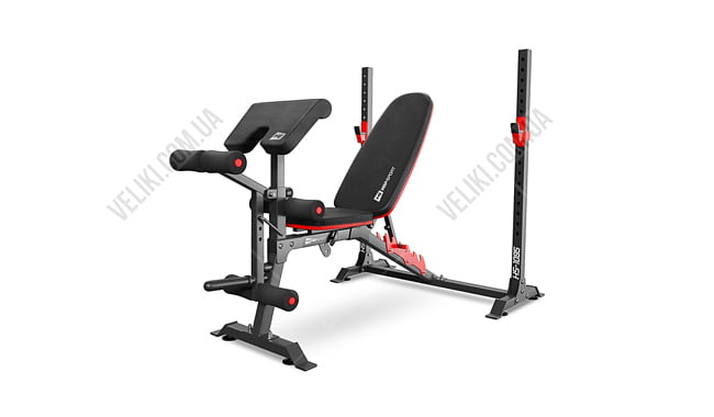 Набор Hop-Sport Premium 59 кг + скамья HS-1095 - дополнительное фото 2