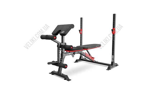 Набор Hop-Sport Premium 59 кг + скамья HS-1095 - дополнительное фото 3