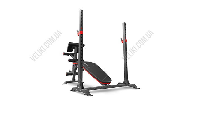 Набор Hop-Sport Premium 59 кг + скамья HS-1095 - дополнительное фото 5