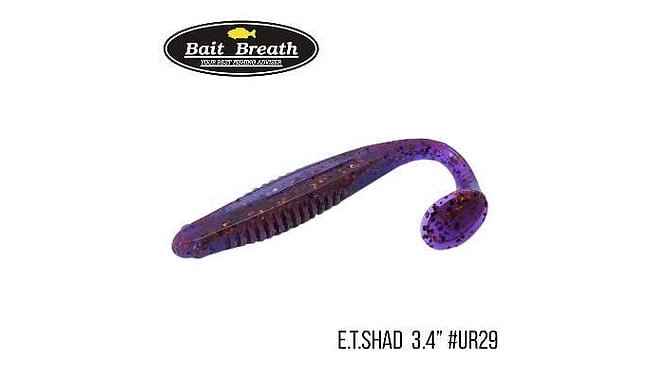 Виброхвост Bait Breath E.T.Shad 3.4", 7 шт - фото 7