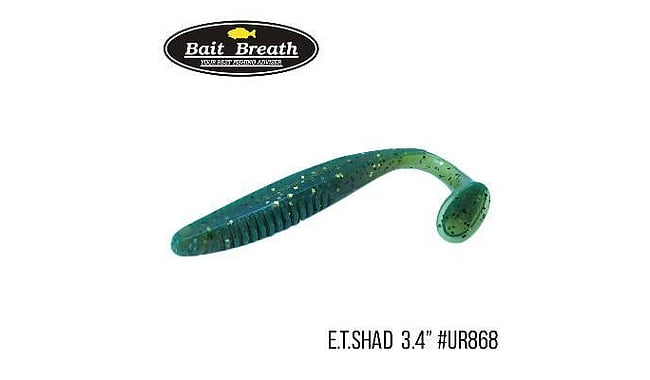 Виброхвост Bait Breath E.T.Shad 3.4", 7 шт - фото 8