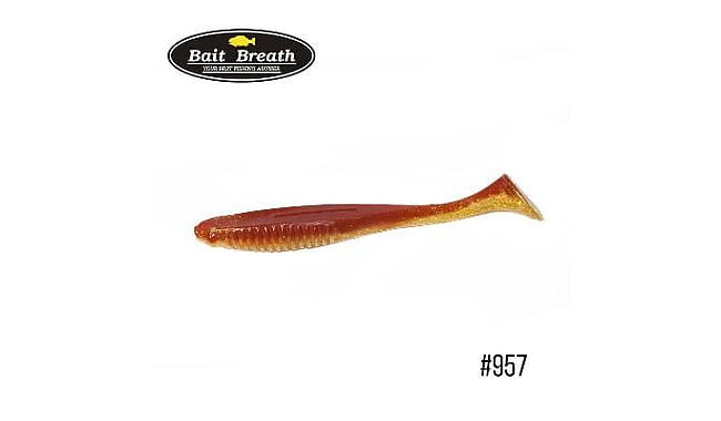Виброхвост Bait Breath E.T.Shad 4.3", 6 шт - фото 1