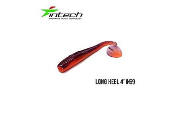 Виброхвост Intech Long Heel 4.0", 6 шт