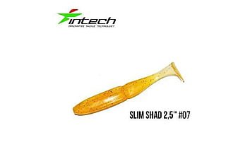 Віброхвіст Intech Slim Shad 2.5", 12 шт