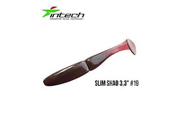 Віброхвіст Intech Slim Shad 3.3", 7 шт