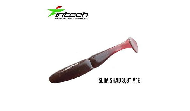Виброхвост Intech Slim Shad 3.3", 7 шт - фото 14
