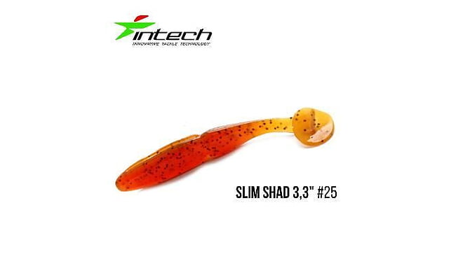Виброхвост Intech Slim Shad 3.3", 7 шт - фото 14