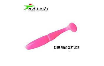 Віброхвіст Intech Slim Shad 3.3", 7 шт