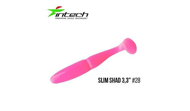 Виброхвост Intech Slim Shad 3.3", 7 шт - фото 13