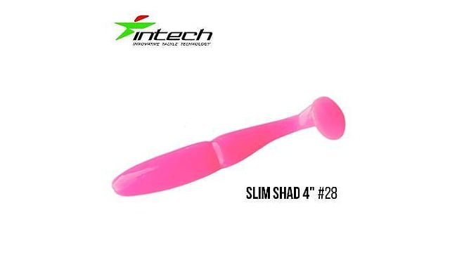 Виброхвост Intech Slim Shad 4.0", 5 шт - фото 6