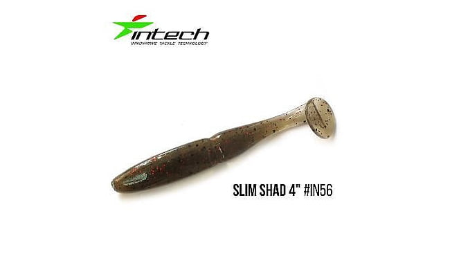 Виброхвост Intech Slim Shad 4.0", 5 шт - фото 4