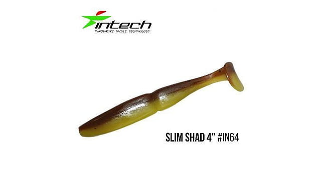 Виброхвост Intech Slim Shad 4.0", 5 шт - фото 3