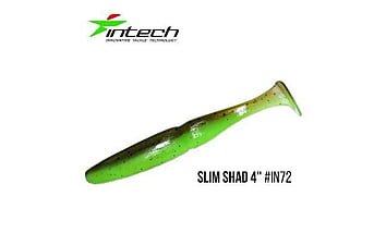 Виброхвост Intech Slim Shad 4.0", 5 шт