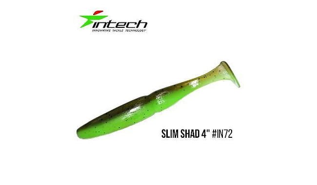 Виброхвост Intech Slim Shad 4.0", 5 шт - фото 1