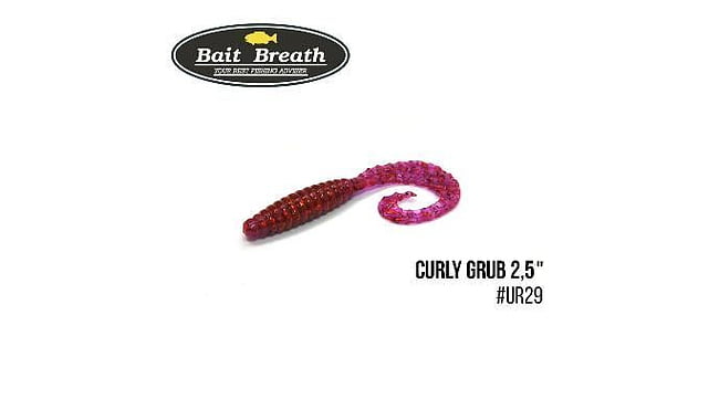 Твістер Bait Breath Curly Grub 2.5", 12 шт - фото 1