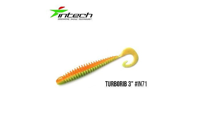 Твистер Intech Turborib 3.0", 7 шт - фото 14