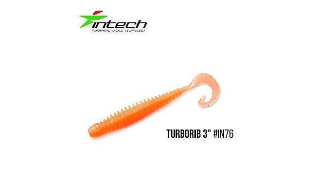 Твістер Intech Turborib 3.0", 7 шт - фото 1