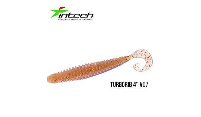 Твістер Intech Turborib 4.0", 5 шт - фото 10