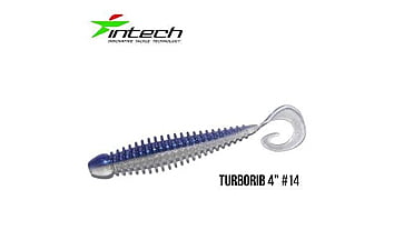 Твістер Intech Turborib 4.0", 5 шт