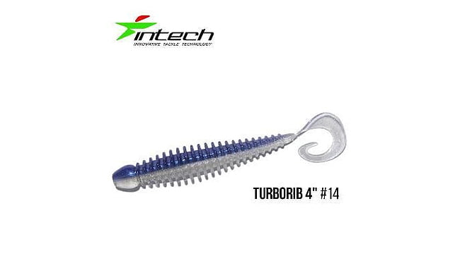 Твістер Intech Turborib 4.0", 5 шт - фото 9