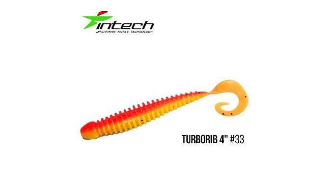 Твістер Intech Turborib 4.0", 5 шт - фото 6