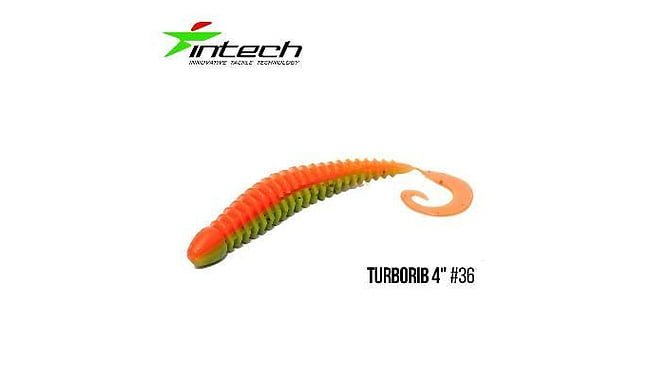Твістер Intech Turborib 4.0", 5 шт - фото 4