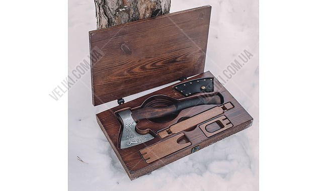 Сокира Gorillas Market Вікінг у подарунковій коробці Gorillas BBQ - дополнительное фото 1