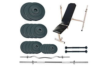 Лава для жиму Newt Gym Set Pro з набором ваг 70 кг.