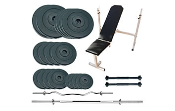 Лава для жиму Newt Gym Set Pro з набором ваг 120 кг