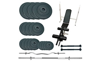 Лава для жиму Newt Gym Scott Plus Set Pro з набором ваг 90 кг
