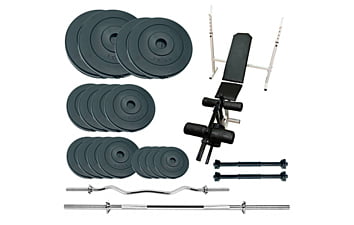 Лава для жиму Newt Gym Scott Plus Set Pro з набором ваг 100 кг