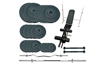 Лава для жиму Newt Gym Scott Plus Set Pro з набором ваг 120 кг