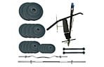 Скамья для жима Newt Gym Scott Plus Set Pro T с набором весов 70 кг - фото 1
