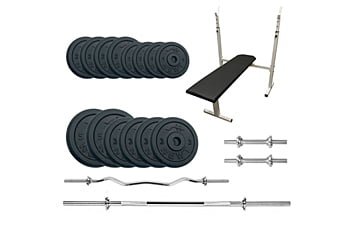 Лава для жиму Newt Stadard Set-STHW Home з набором ваг 50 кг