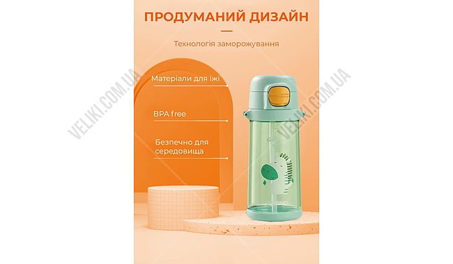 Пляшка для води Casno KXN-1219 690 мл - дополнительное фото 4