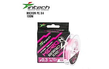 Шнур Intech MicroN PE X4 100 м 0.3 мм 3.6 kg
