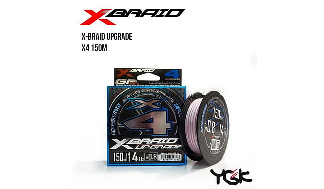 Шнур YGK X-Braid Upgrade X4  150 м, 0.4 мм, 3.6 kg - фото 1