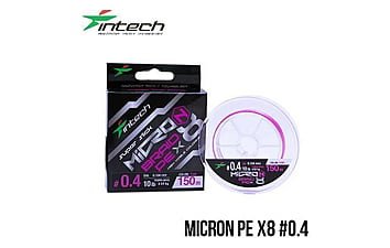 Шнур Intech  MicroN PE X8  150 м #0,4 4,5 кг