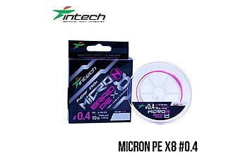 Шнур Intech  MicroN PE X8  200 м #0,4 4,5 кг