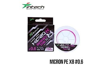 Шнур Intech MicroN PE X8 150 м, 0.6 мм, 5.9 kg